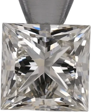 0.52 Carat H VVS2 Princess Lab Diamond