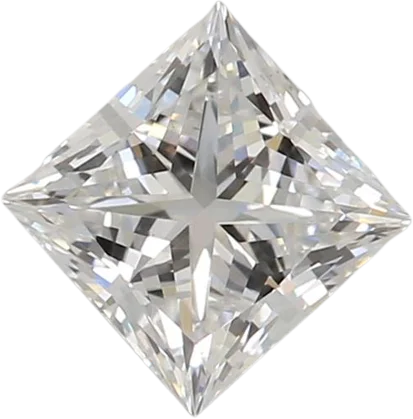 0.59 Carat D VS1 Princess Lab Diamond