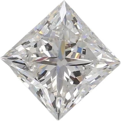 1 Carat E SI1 Princess Lab Diamond