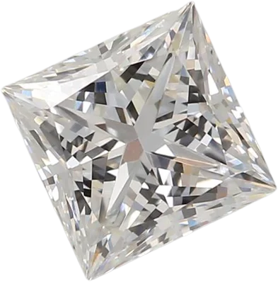 1.04 Carat F VVS2 Princess Lab Diamond