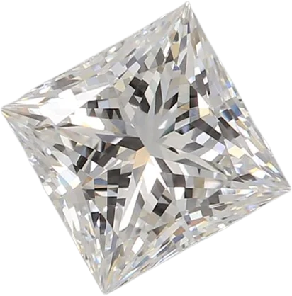 1.05 Carat F VVS2 Princess Lab Diamond