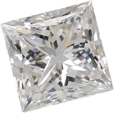 1.05 Carat F VVS2 Princess Lab Diamond