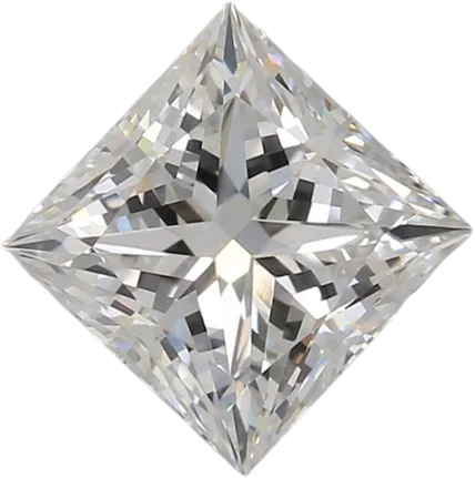 1.05 Carat F VVS2 Princess Lab Diamond