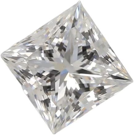 1.08 Carat F VVS2 Princess Lab Diamond