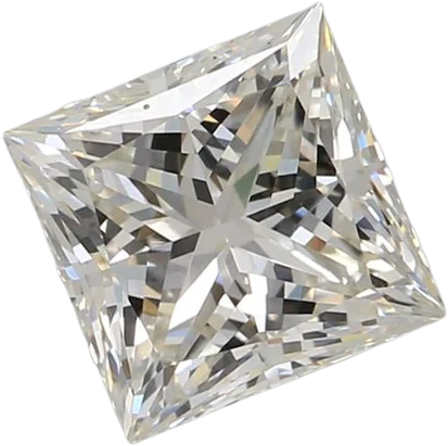 1.08 Carat I VVS2 Princess Lab Diamond