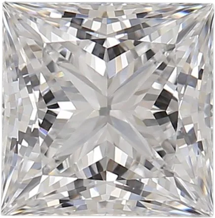 1.15 Carat D VVS1 Princess Lab Diamond