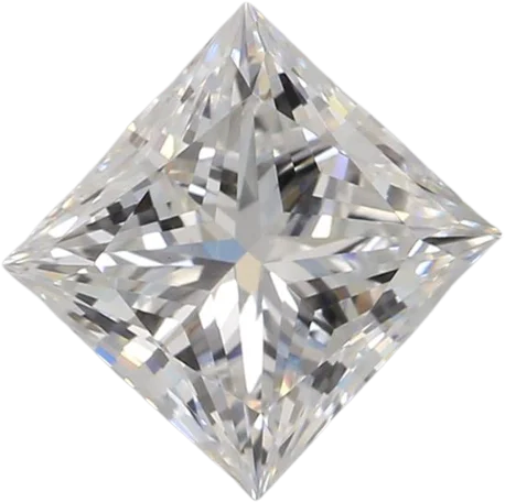 1.25 Carat E VS1 Princess Lab Diamond