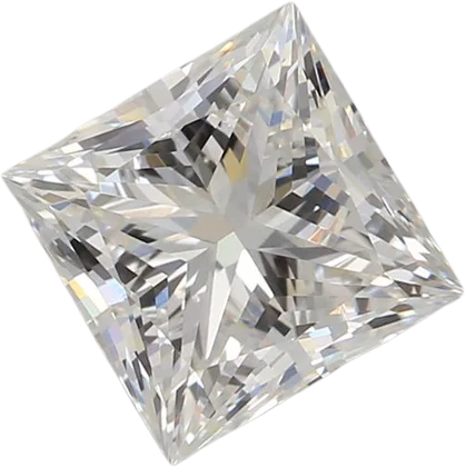 1.27 Carat E VVS2 Princess Lab Diamond