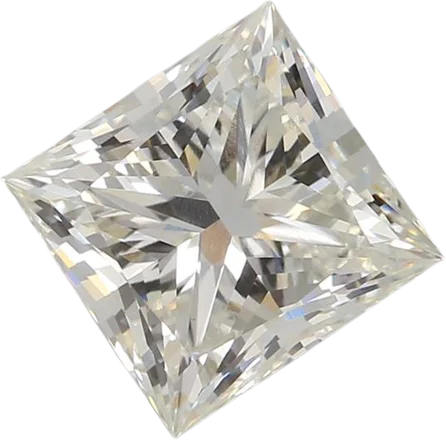 1.43 Carat H VVS2 Princess Lab Diamond