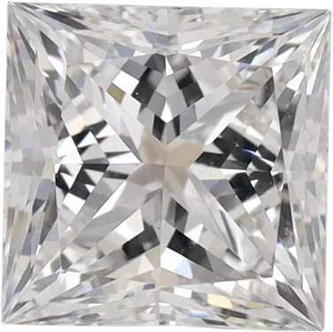 1.47 Carat E VVS2 Princess Lab Diamond