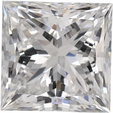 1.48 Carat E VVS2 Princess Lab Diamond