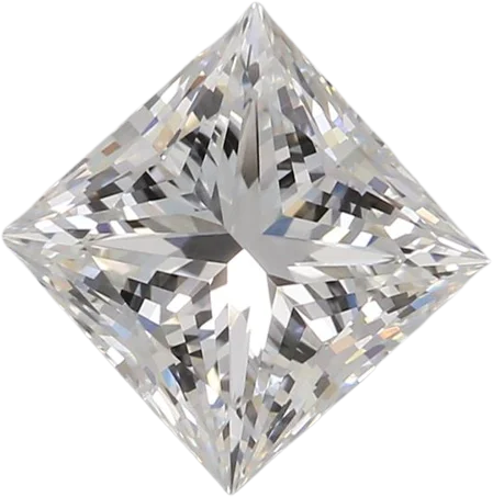 1.52 Carat E VVS2 Princess Lab Diamond