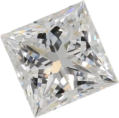 1.53 Carat E VVS2 Princess Lab Diamond