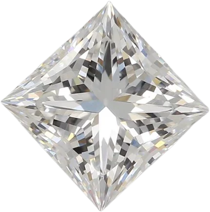 1.54 Carat E VVS2 Princess Lab Diamond