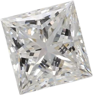 1.55 Carat E VVS2 Princess Lab Diamond