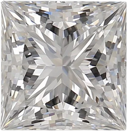 1.63 Carat D VVS1 Princess Lab Diamond