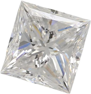 1.74 Carat E VVS2 Princess Lab Diamond