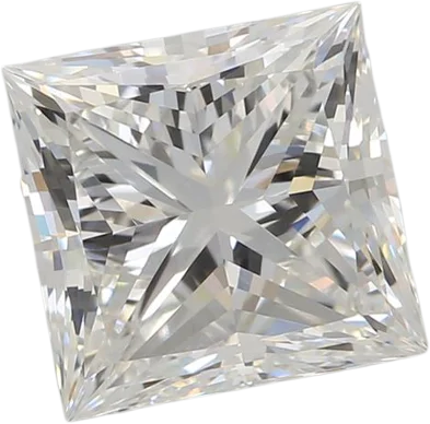 1.9 Carat F VVS2 Princess Lab Diamond