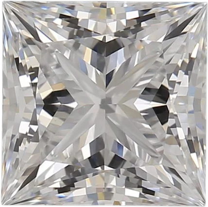 1.93 Carat D VVS1 Princess Lab Diamond