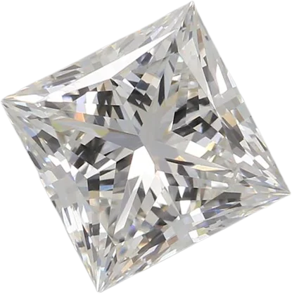 1.95 Carat F VVS2 Princess Lab Diamond