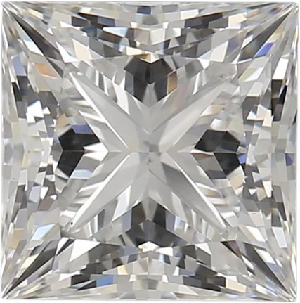 2.01 Carat D VVS1 Princess Lab Diamond