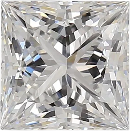 2.02 Carat D IF Princess Lab Diamond