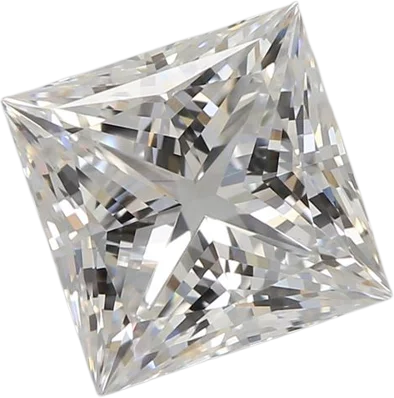 2.04 Carat E VVS2 Princess Lab Diamond