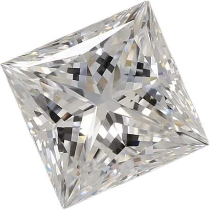 2.04 Carat E VVS2 Princess Lab Diamond