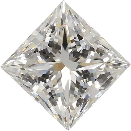 2.04 Carat F VVS2 Princess Lab Diamond