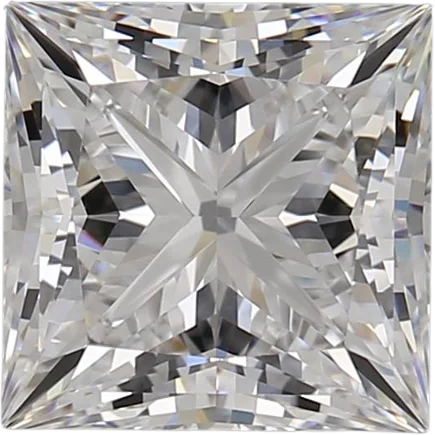 2.06 Carat D IF Princess Lab Diamond