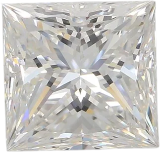 2.08 Carat F VVS2 Princess Lab Diamond