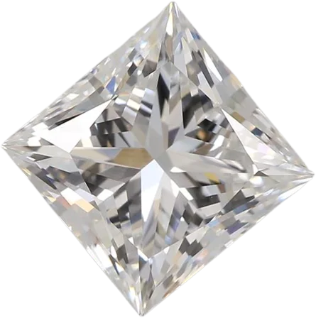 2.09 Carat E VVS2 Princess Lab Diamond