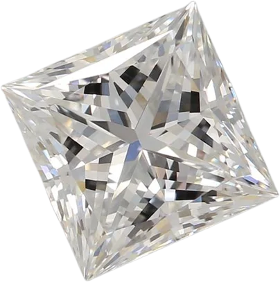 2.09 Carat F VVS2 Princess Lab Diamond