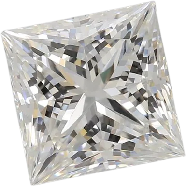 2.09 Carat F VVS2 Princess Lab Diamond