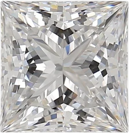 2.33 Carat D IF Princess Lab Diamond