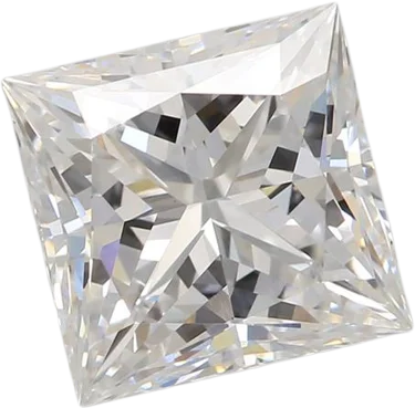 2.5 Carat E VVS2 Princess Lab Diamond