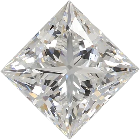 2.54 Carat E VS1 Princess Lab Diamond