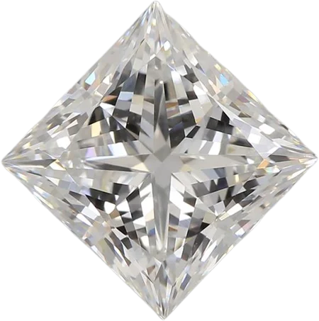 2.54 Carat E VS1 Princess Lab Diamond