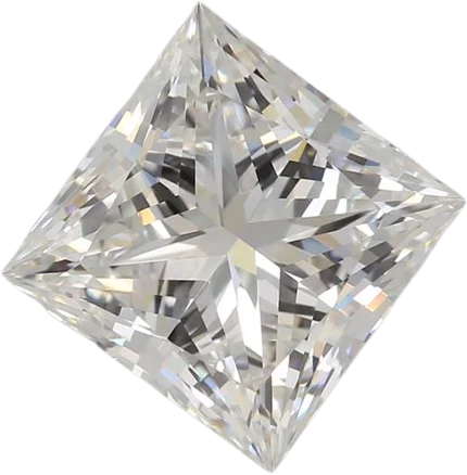 2.55 Carat F VVS2 Princess Lab Diamond