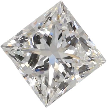 2.56 Carat E VVS2 Princess Lab Diamond