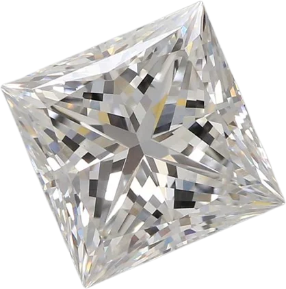 2.57 Carat E VVS2 Princess Lab Diamond