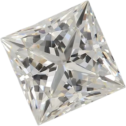 2.58 Carat G VVS2 Princess Lab Diamond