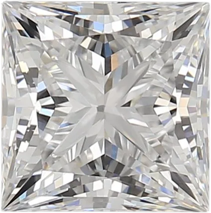 2.65 Carat D VVS1 Princess Lab Diamond