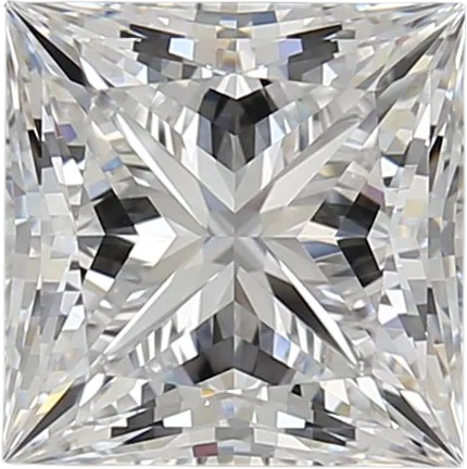 2.75 Carat D VVS2 Princess Lab Diamond