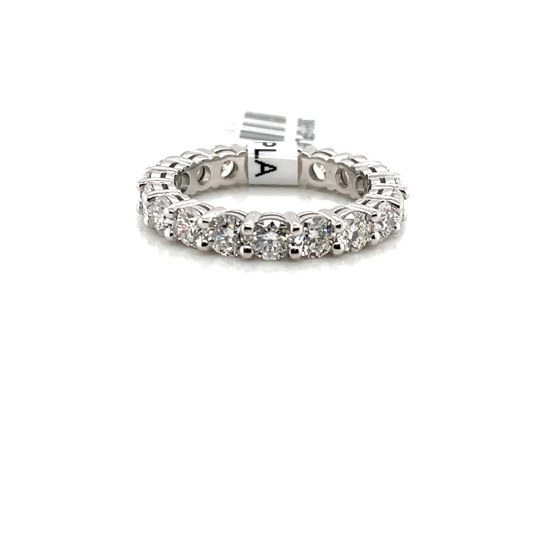 Bremer Jewelry Round Diamond Anniversary/Eternity Fashion Ring in Platinum (3.04ctw)