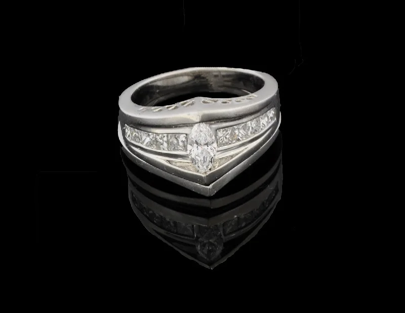 Diamond Platinum Ring