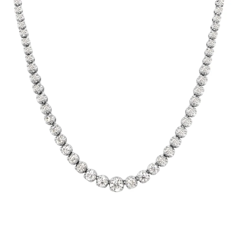 Graduated Diamond Necklace