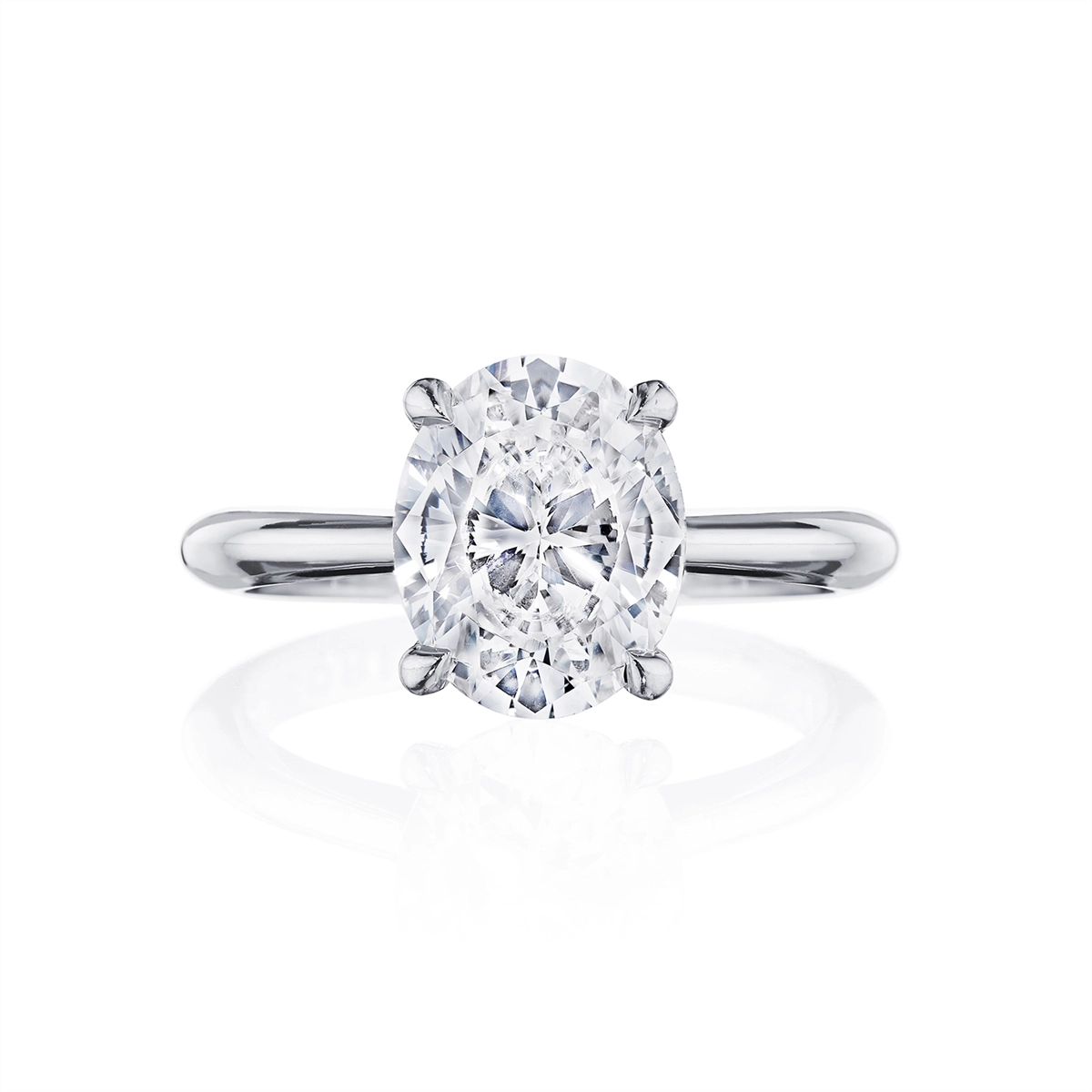 Tacori RoyalT Founders Platinum Semi-mount Ring