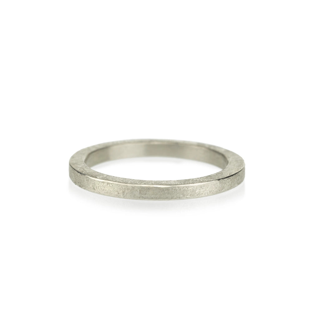 Todd Reed Sterling Silver 2mm Band Ring