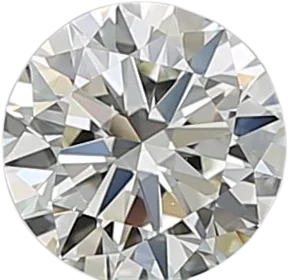 0.51 Carat L VS1 Round Natural Diamond